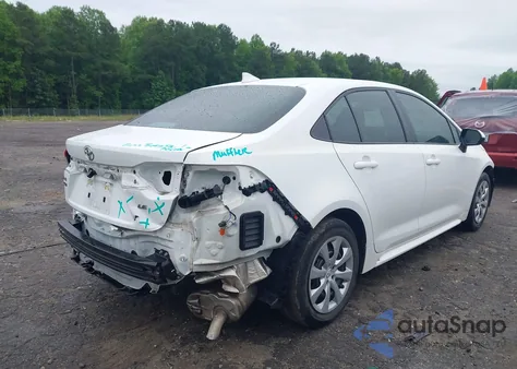 2020 Toyota Corolla Le z USA, uszkodzony, nr VIN 5YFEPRAE3LP075222